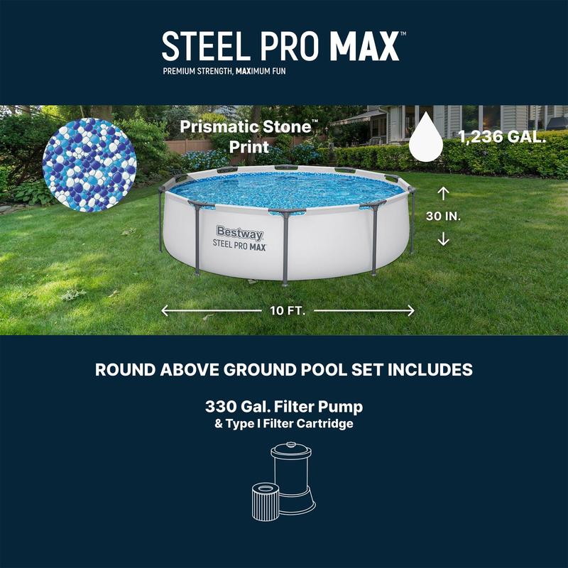 Round Above Ground Swimming Pool
