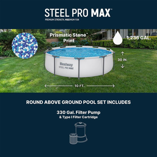Round Above Ground Swimming Pool